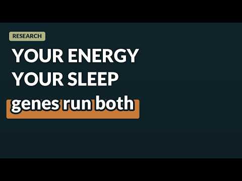 The Genes That Help Regulate Your Energy & Sleep