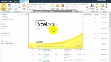 Export SharePoint list data to Excel