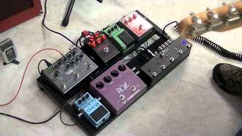 Disaster Area DPC-5 MIDI Pedalboard Controller Demo