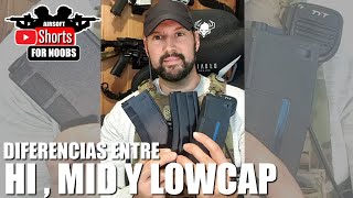 ¿Diferencias entre Hi-CAP, Mid-CAP y Low-CAP en Airsoft? #airsoftprincipiantes #airsoft #noob Wealth