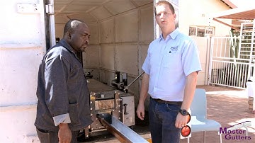 Master Gutters - Making Of A Seamless Gutter