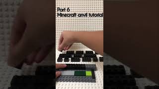 Lego Part 6 Minecraft anvil tutorial