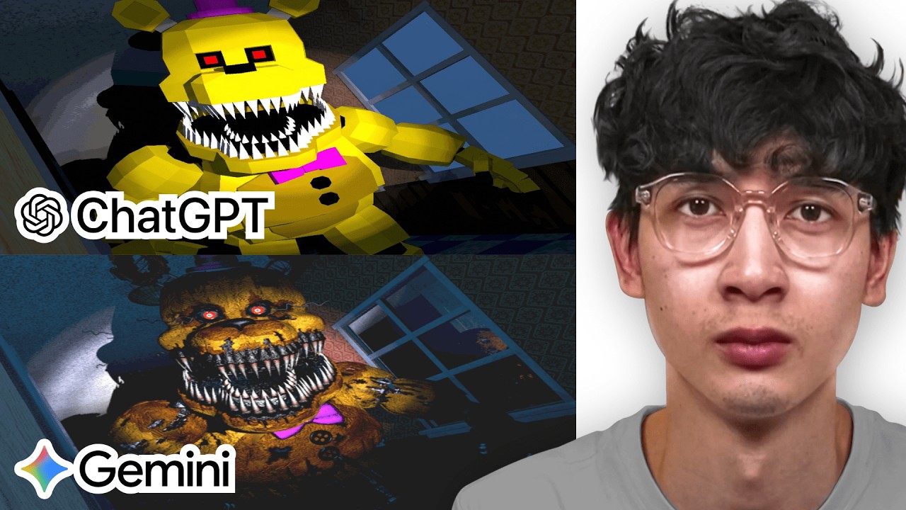 ChatGPT против Gemini: Создайте фанатскую игру по FNAF с нуля