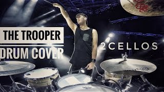 2CELLOS - The Trooper Overture [Live at Arena di Verona] - DRUM CAM - Dusan Kranjc