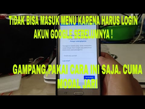 FRP BYPASS AKUN GOOGLE SAMSUNG J2 PRIME CARA MELEWATI VERIFIKASI AKUN GOOGLE SETELAH HP HARD RESET