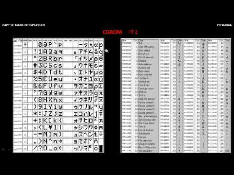 CURSO PIC16F84A MEMORIA DISPLAY LCD CAPT 12 PARTE 4
