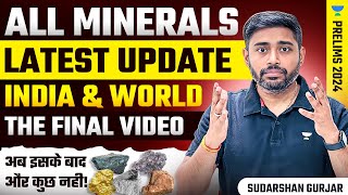 Top Minerals Producing States of India & World | खनिज | UPSC Prelims & All Exams @SudarshanGurjar