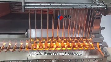 Fully Automatic Ampoule Filling and Sealing Machine in Action, GMP-Certified for Pharma and Cosmetic