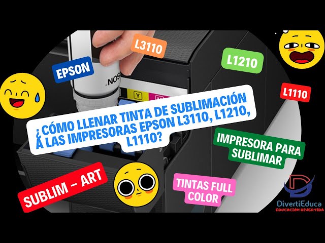 Impresora de Sublimación de Tinta L1210 Epson