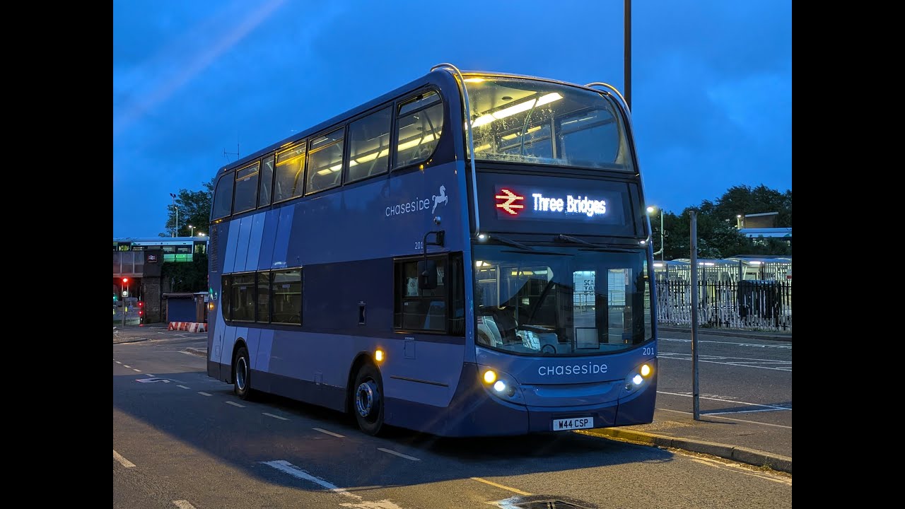 Route Visual - Three Bridges To Sutton (London) Deadrun || Chaseside 201 (W44CSP)