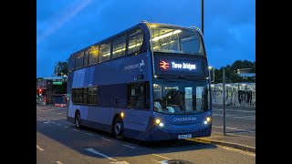 Route Visual - Three Bridges To Sutton (London) Deadrun || Chaseside 201 (W44CSP)