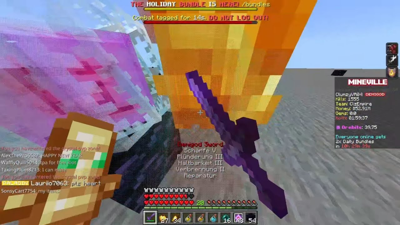 Mineville Lifesteal / Dominating in the New Season destroying netherite players