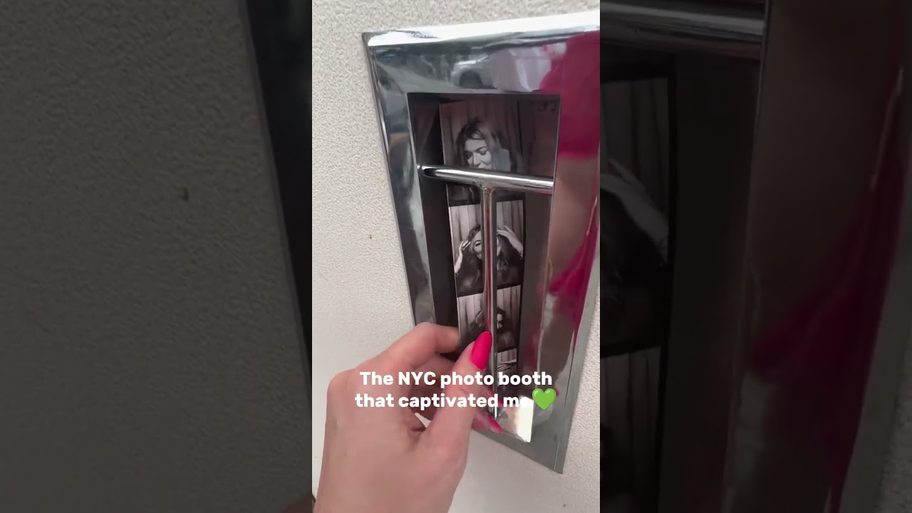 The photo booth that's the talk of New York! Old Friend is a place where emotions are born