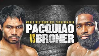 Manny Pacquiao Vs Adrien Broner Highlights