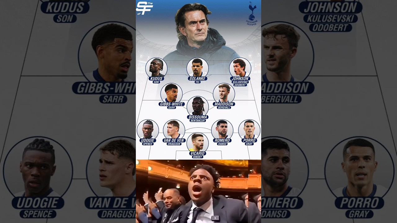 Tottenham XI 2025/26 ⚪ Future Squad Prediction