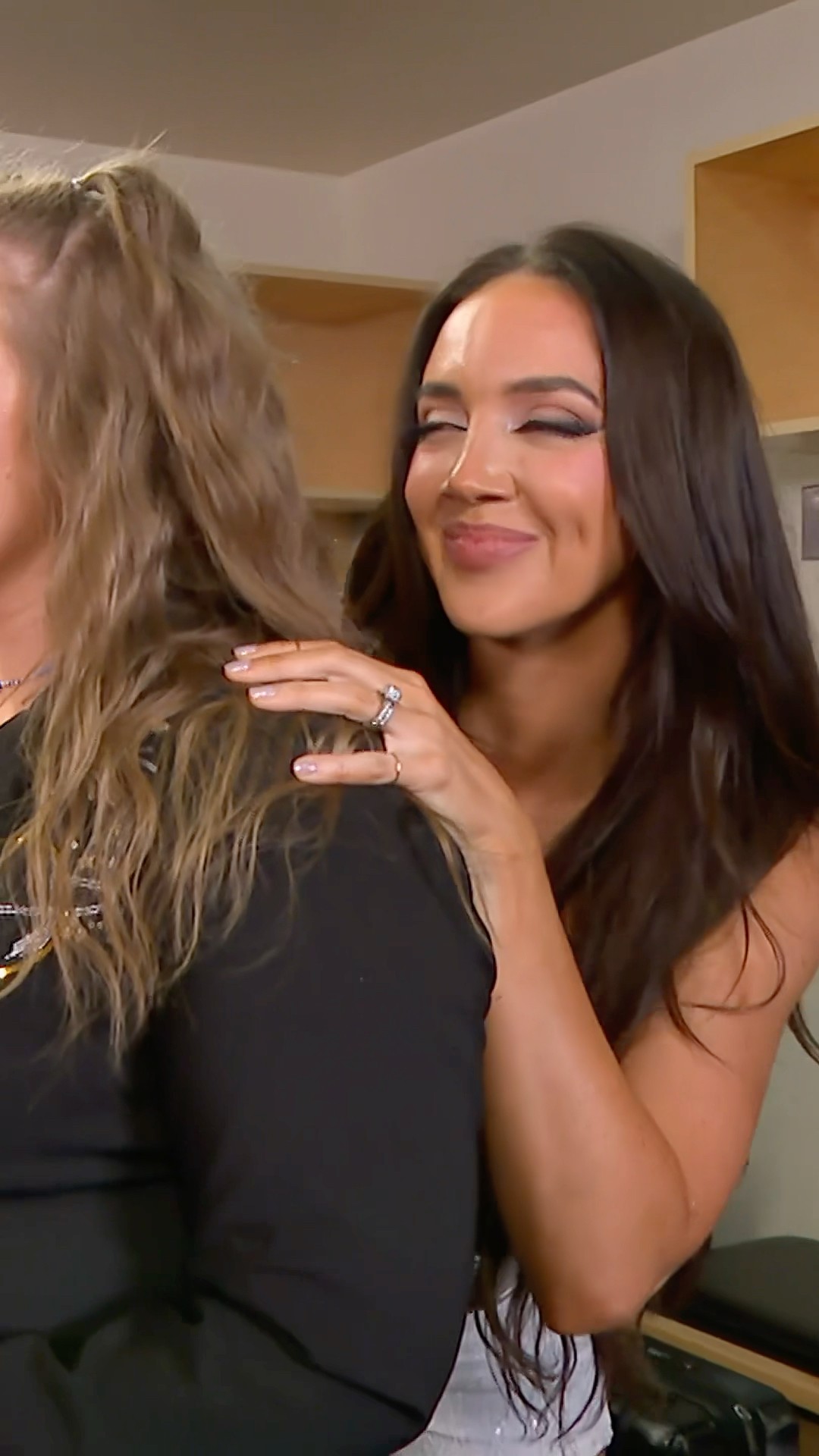 The United States Champion with her Head of Security