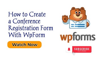 How to Create Event or Conference Registration Form in WordPress with WPForms (Step-by-Step Guide!)