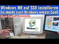 Windows Me auf SSD installieren ✅ Nvidia Riva TNT2 ▪ Compaq Presario ▪ Intel Pentium III 📀