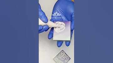 🥰💜🪡 Embroidery Technique #EdgarKameraki #soapart #soapartist #coldprocesssoap #soap #embroidery