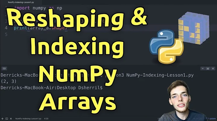 Reshaping & Indexing NumPy Arrays - Learn NumPy Series