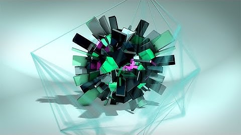 Geometric - After Effects Intro Template - Element 3D V2  - Plexus