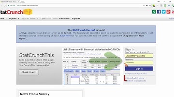 How to Get StatCrunch Software