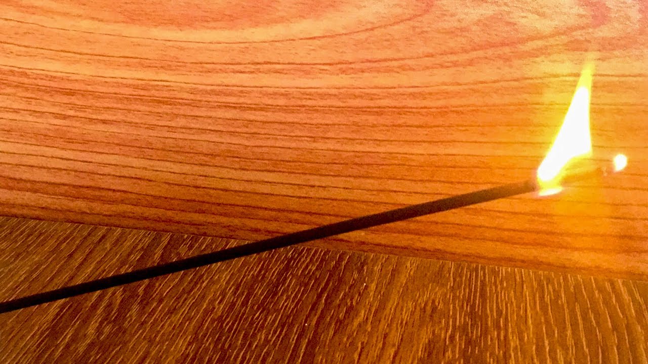 Burning Incense Stick Timelapse YouTube
