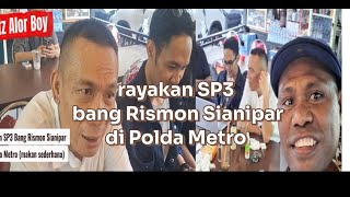 Rayakan Sp3 Bang Rismon Sianipar Di Polda Metro makan Sederhanafritzalorboy sp3 ijazah jokowi