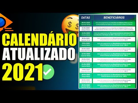 Veja O Calendário Atualizado Do Auxilio Emergencial De ...