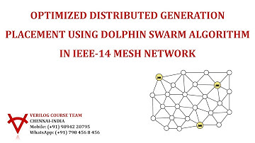 OPTIMIZED DISTRIBUTED GENERATION PLACEMENT USING DOLPHIN SWARM ALGORITHM IN IEEE-14 MESH NETWORK