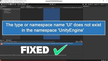 The type or namespace name 