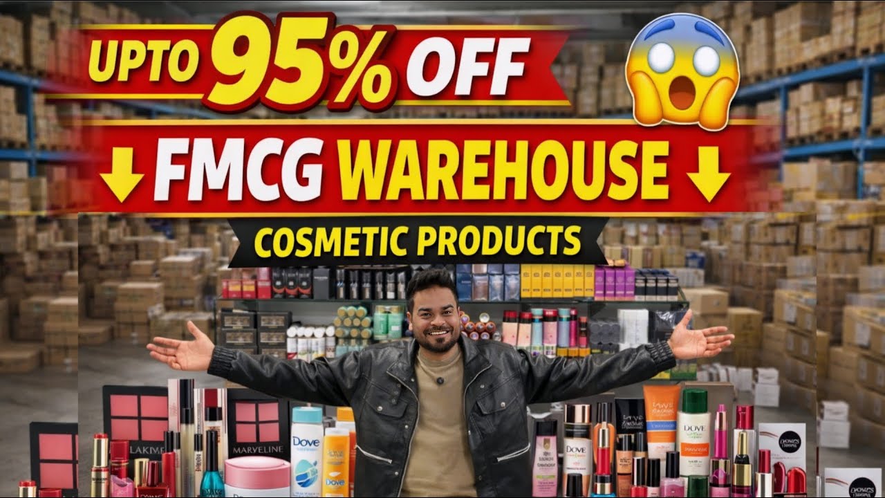 Upto 95% Off FMCG Products | Daily Care Items Winter Sale | FMCG Warehouse With Bill Products