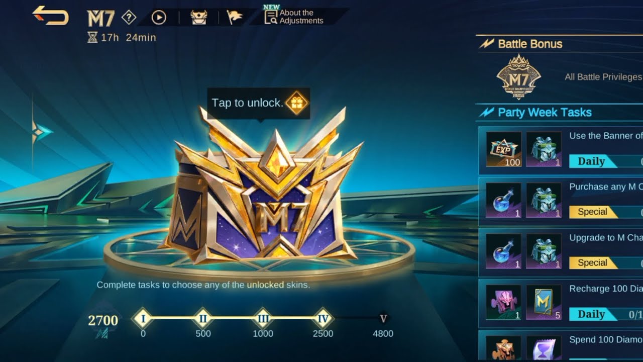 M7 Battle Night Chest | Which Level Did You Unlock?