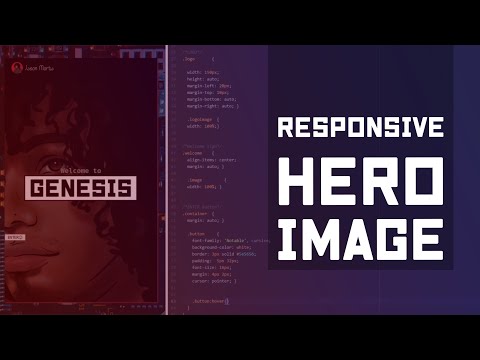 Code a Responsive Banner image/Hero Image Using Only HTML & CSS