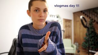 day in the life of a content creator | vlogmas day 1