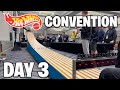 Hot wheels convention day 3  downhill racing custom cars  trading