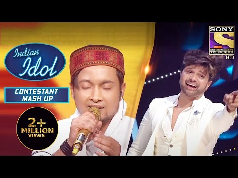Pawandeep ने कुछ ऐसे कर दिया Himesh को अपनी गायकी का दीवाना | Indian Idol | Contestant Mash Up