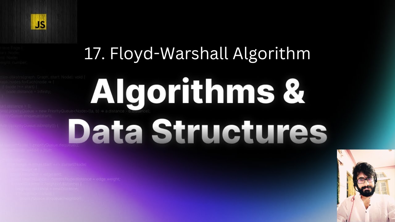 17. Floyd-Warshall Algorithm : JAVASCRIPT - YouTube