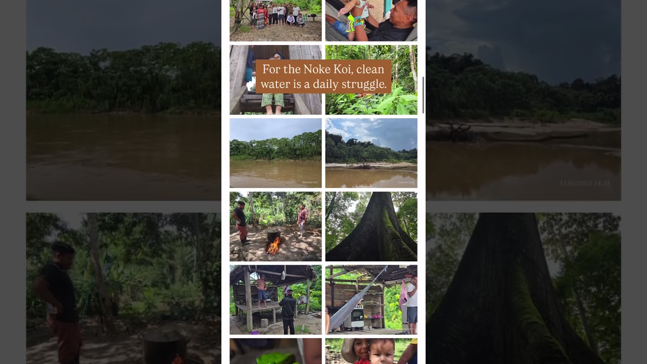 Clean Water for a tribe in Brazil 💦😍