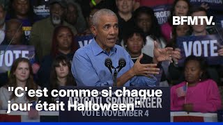 Barack Obama Tacle Donald Trump Sur Son Bilan Resimi
