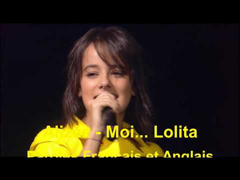 Lolita Alizée - French English Lyrics x Paroles