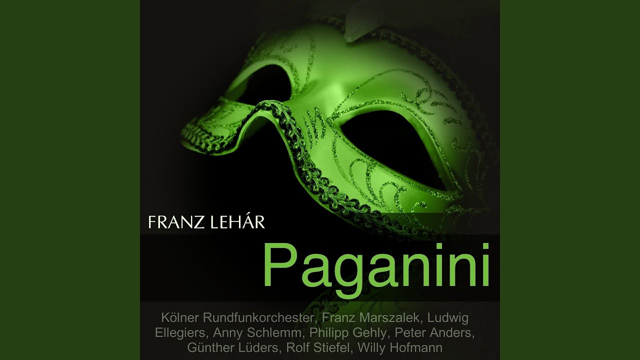Paganini, Act II: Dialog 12 (Anna Elisa, Paganini)