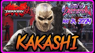 Tekken 8 ▰ (Kakashi) YOSHIMITSU Tekken 8 God DESTRUCTION Ranked Matches MAY 24, 2024 replays high