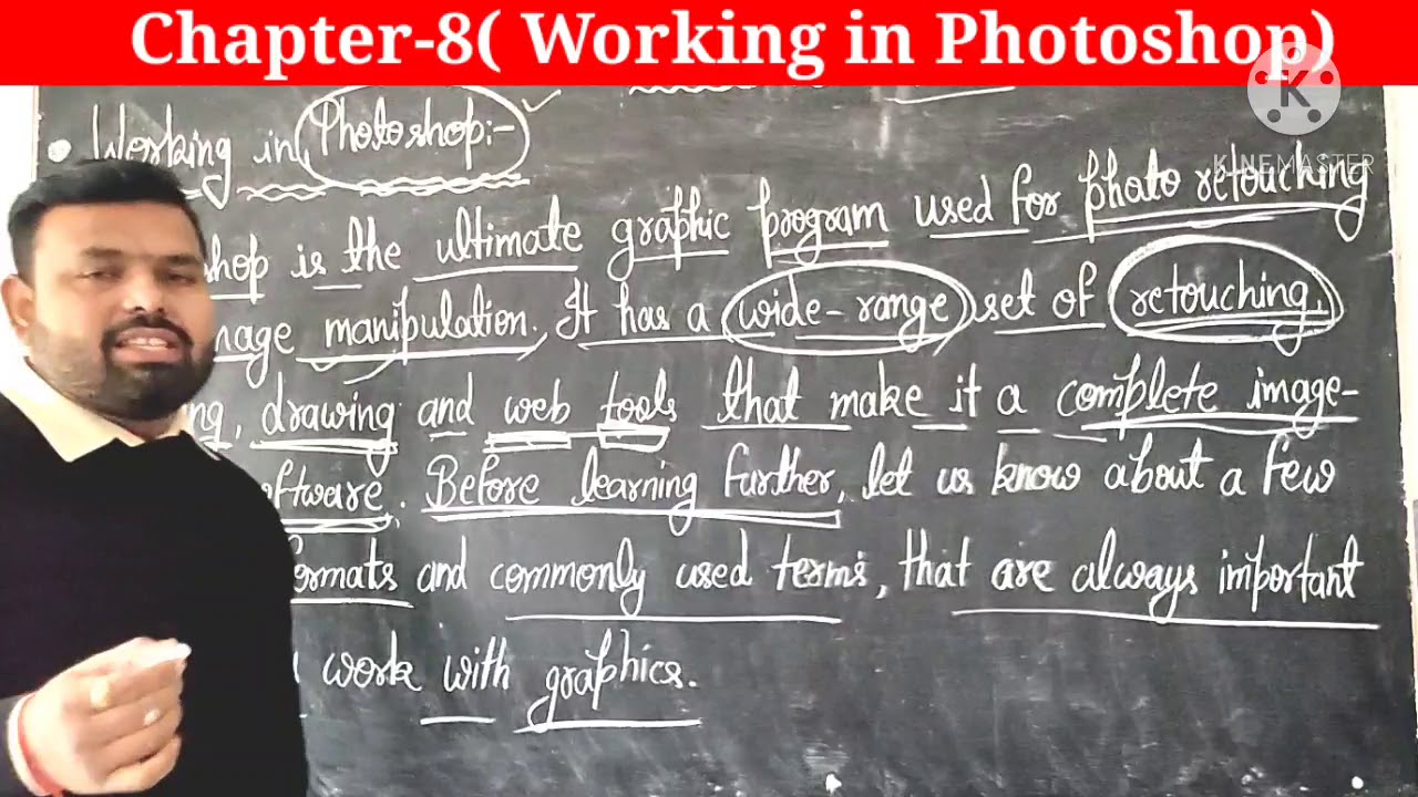 Computer, Working in Photoshop - YouTube
