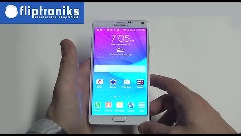 Samsung Galaxy Note 4: How To Delete Apps/Applications - Fliptroniks.com