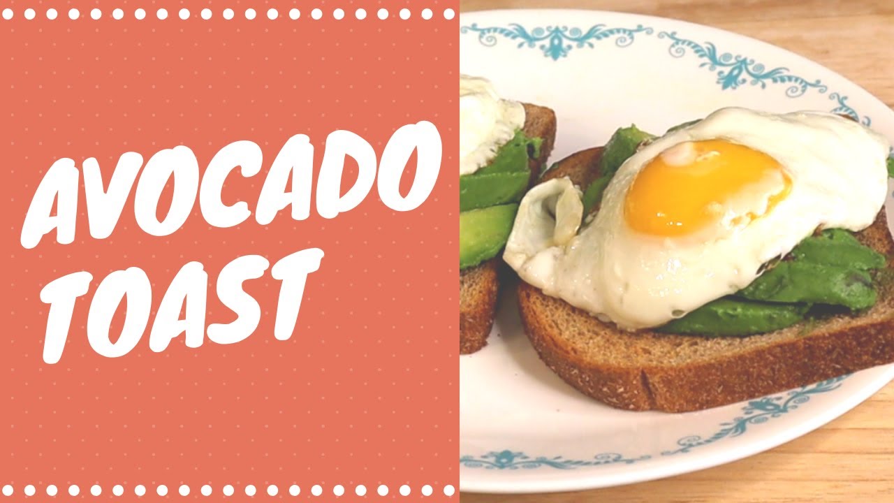 How to Make Avocado Toast Everyday noms YouTube