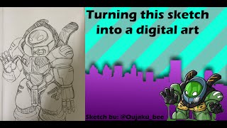Drawing Guerilla stream (Mic off)