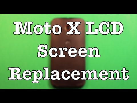 Moto X Screen Replacement Repair How To Change