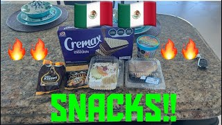 Trying Mexican Snacks Purchased In Mexico!!