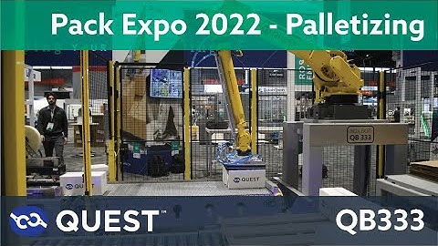 Quest at Pack Expo 2022 - Robotic Palletizing Solutions for Endless Applications